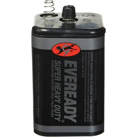 Eveready Super Heavy Duty Battery, 6 Volt [1209] 1 ea