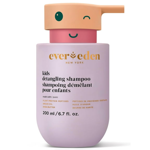 Evereden Kids Shampoo - Detangling, 6.7 fl oz. | Gentle Kids Haircare | Non-toxic Ingredients |Safe & Natural Kids Shampoo