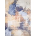 thumbnail image 1 of Everek Abstract Transitional Polypropylene Machine Made Rectangle Area Rug - Blue & Multi Color, 1 of 1