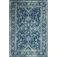 thumbnail image 1 of Everek Collection Floral, Oriental Transitional Polypropylene Machine Made Area Rug, Dark Blue - 2 ft. 6 in. x 8 ft., 1 of 1