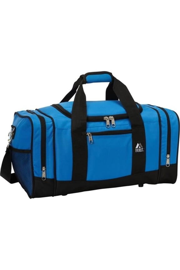020-RBL-BK Crossover Duffel Bag - Royal Blue-Black