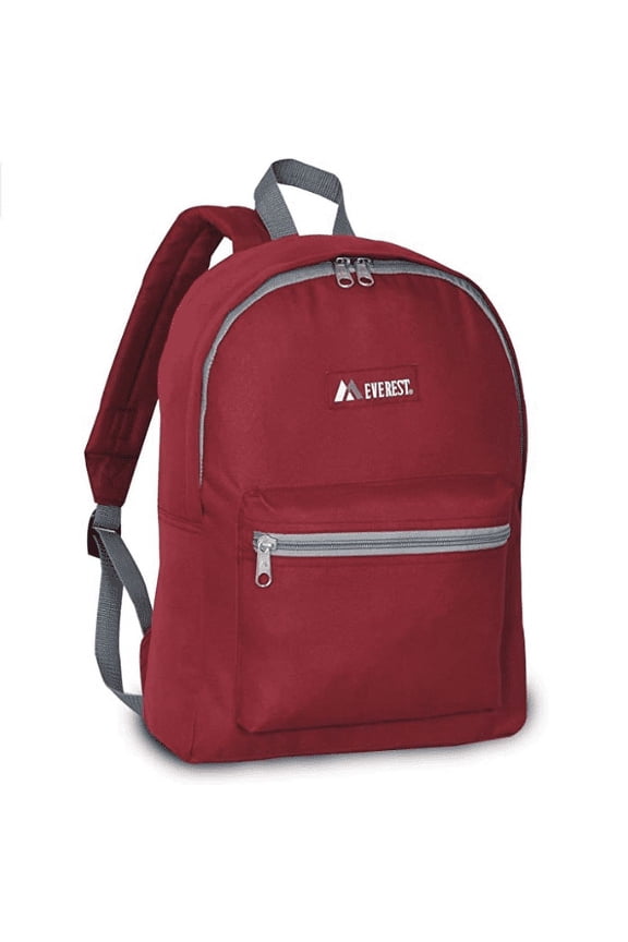 1045K Basic Backpack - Burgundy