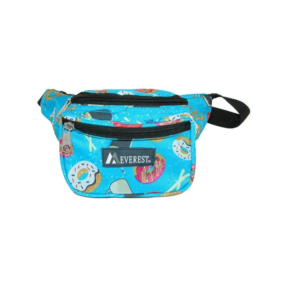 Everest 11.5" Signature Patterned Unisex Fanny Pack, Donuts