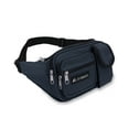 thumbnail image 1 of Everest 14" Multiple Pocket Waist Pack, Navy All Ages, Unisex 044MDH-NY, Crossbody Fanny Pack Belt Bag, 1 of 6