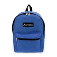 thumbnail image 1 of Everest 15" Basic Denim Backpack, Royal Blue All Ages, Unisex 1045DM-RBL, Carrier and Shoulder Book Bag for School, Work, Sports, and Travel, 1 of 4