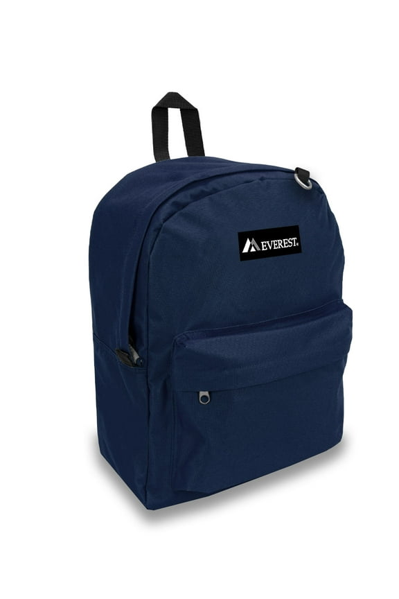 16.5" Navy Classic Backpack, All Ages, Unisex - 2045CR-NY