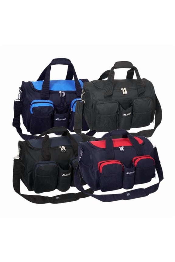 18 in. 600 Denier Polyester Sports Duffel Bag with Wet Pocket
