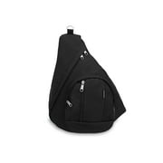 Everest 19" Sling Bag, Black All Ages, Unisex BB015-BK, Carrier and Shoulder Book Bag for School, Work, Sports, and Travel