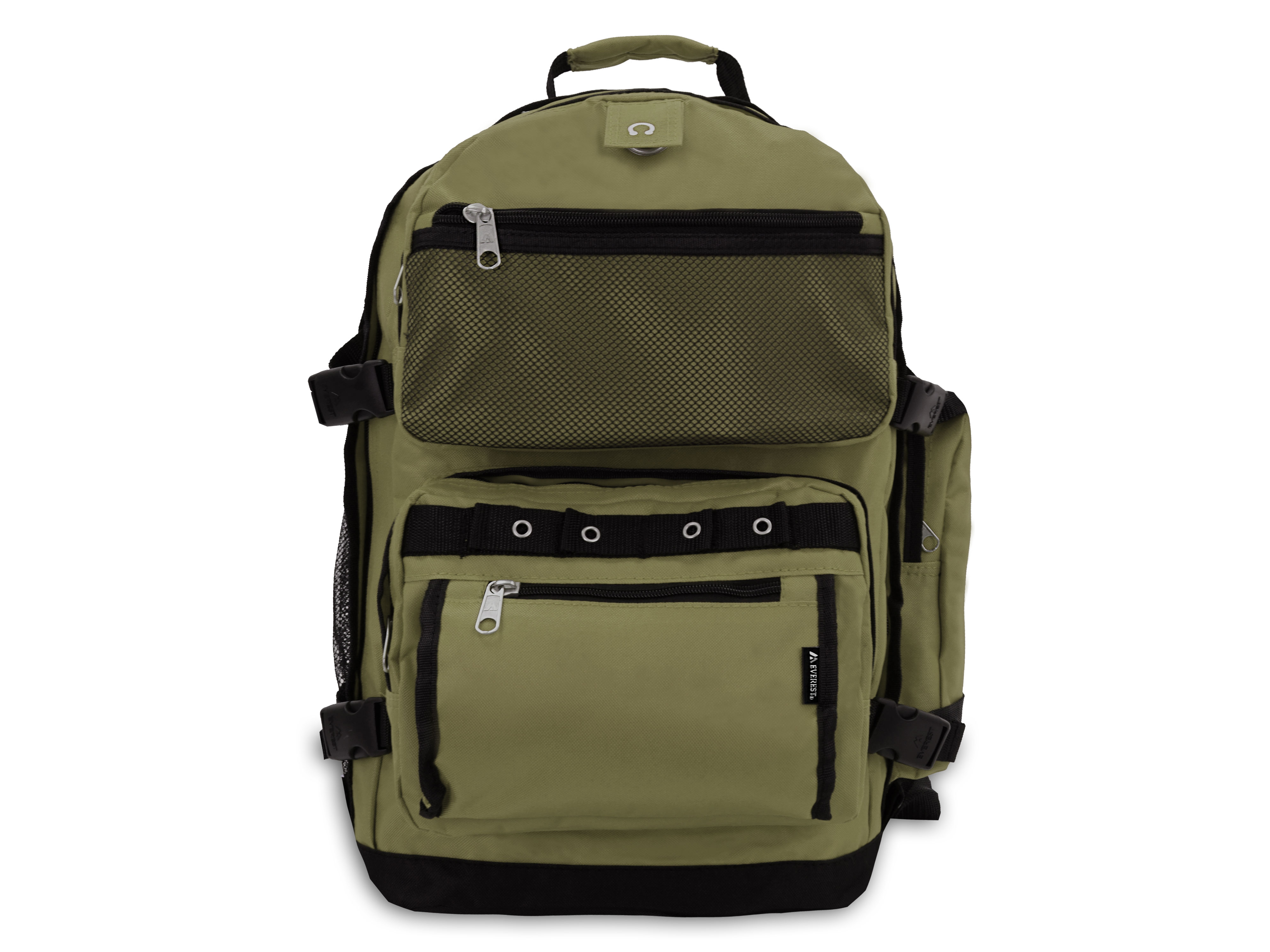 Everest 20" Oversized Deluxe Backpack, Olive All Ages, Unisex 3045R-OLI/BK, Carrier and Shoulder Book Bag for School, Work, Sports, and Travel - image 1 of 5