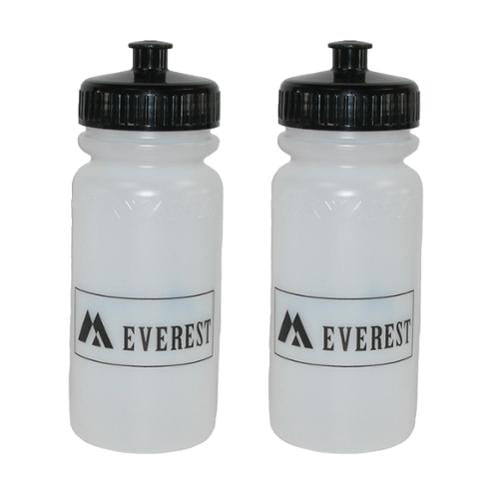 Everest 20 oz Squeeze Water Bottle (Pack of 2)