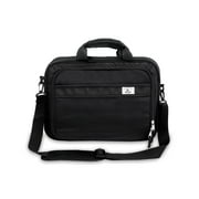 Everest 766PU-BK Unisex Slim Briefcase Polyester, Black