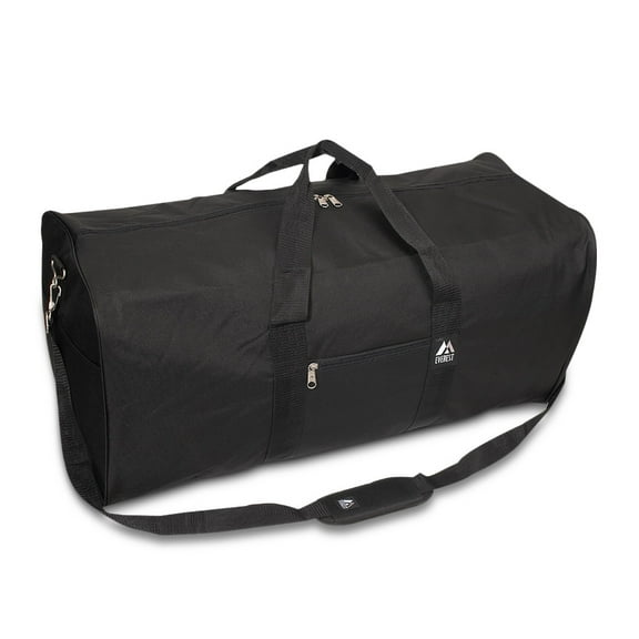 Everest Adult 14 inches Folding Travel Duffle Bag, Black