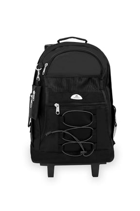 Wheeled Backpack, Black