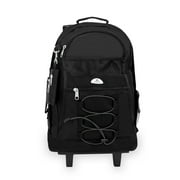 Everest Wheeled Backpack, Black