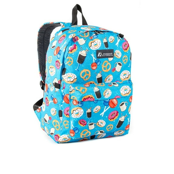 Colorful Donut Pattern Print Backpack main image 0