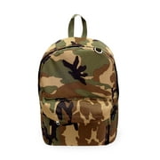 Everest Classic Woodland Camo Backpack, One Size