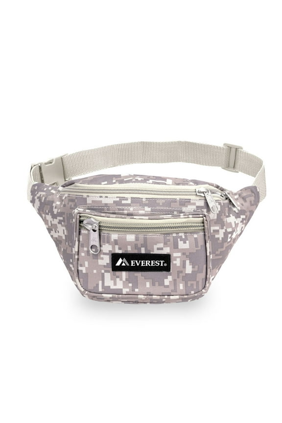 Compact Unisex Fanny Pack, Digital Camo Green