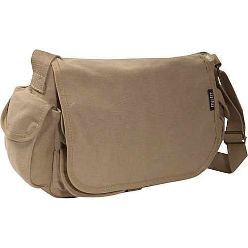 Everest Cotton Canvas Messenger Bag