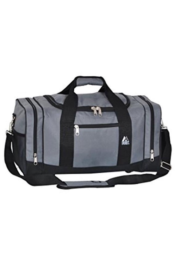 Crossover Duffel Bag - Dark Grey & Black