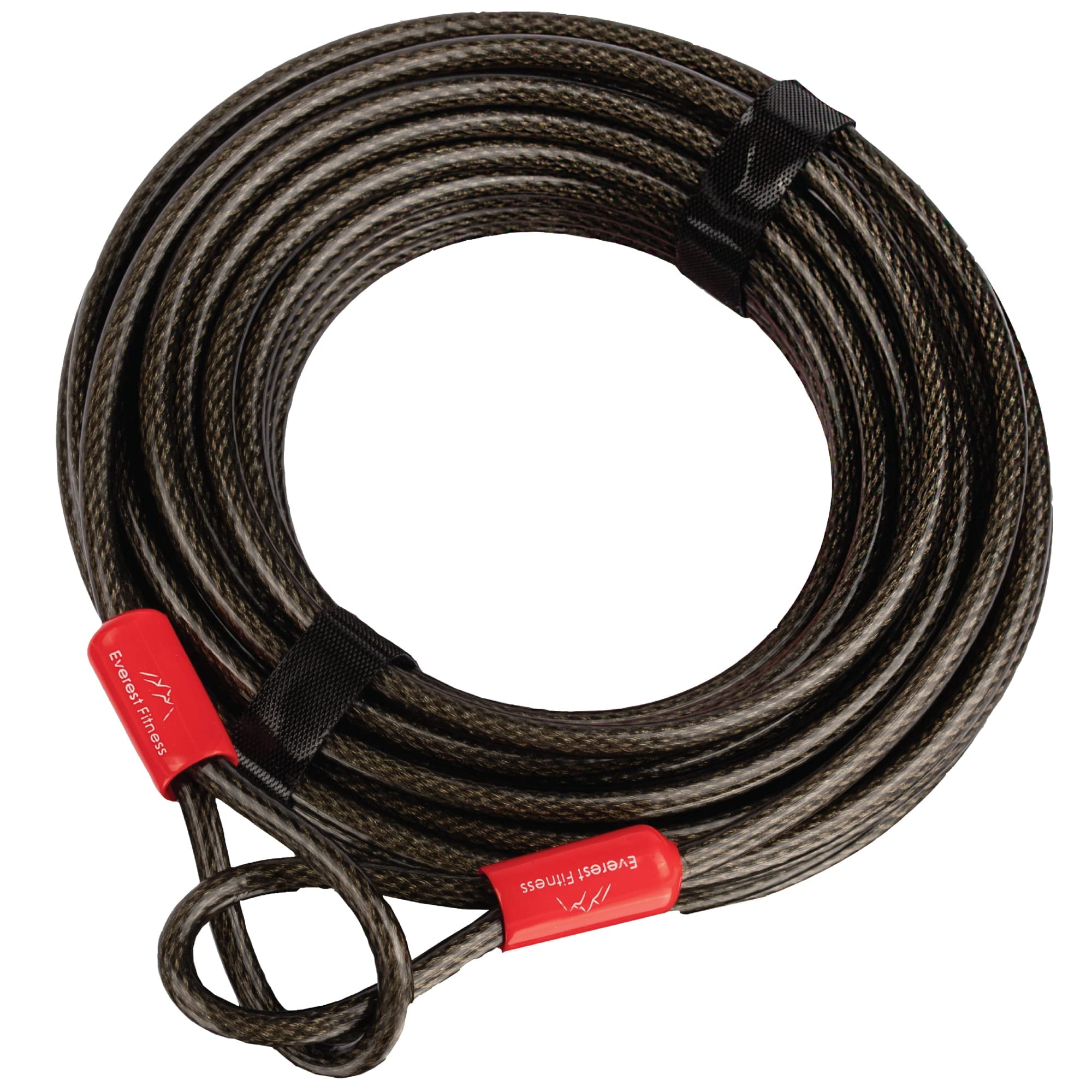 EVEREST FITNESS Heavy Duty Security Cable for Bike & Bicycle 65 ft