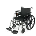 thumbnail image 1 of Everest & Jennings Traveler L3 Plus Wheelchair, Lightweight Adult Use, 18" Seat, 1 of 4