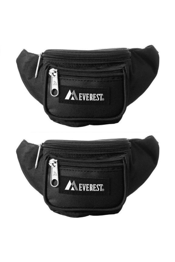 Kid Size - Signature Waist Pack - Black Set of Two
