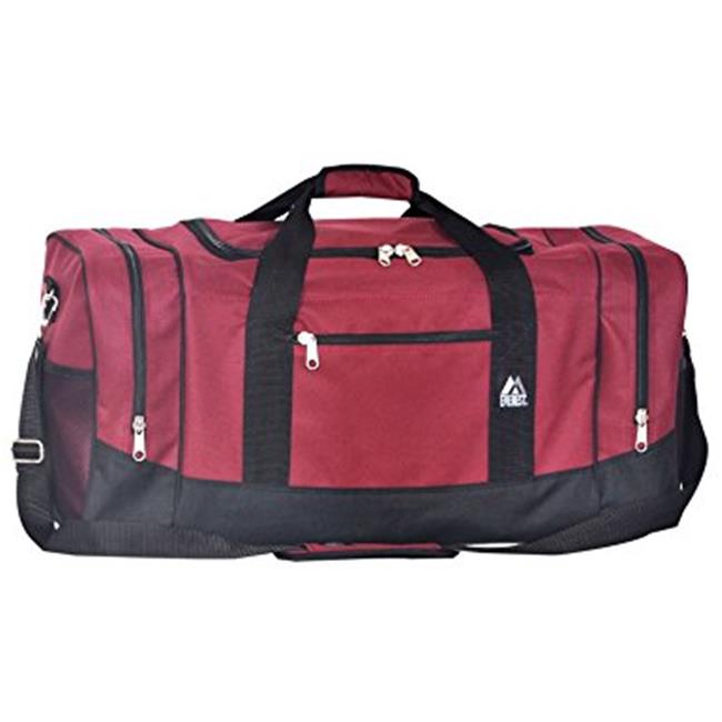 Everest Large Crossover Duffel Bag Burgundy & Black