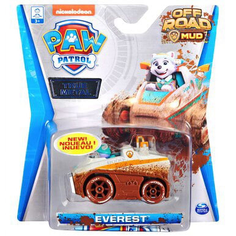 Everest Off Mud Road True Metal Paw Patrol Diecast Vehicle 1/55 Scale