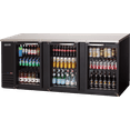 thumbnail image 1 of Everest Refrigeration EBB90G-24 Back Bar Cooler Cabinet 3 Glass Doors, 115v, NSF - 28 cu. ft., 1 of 1