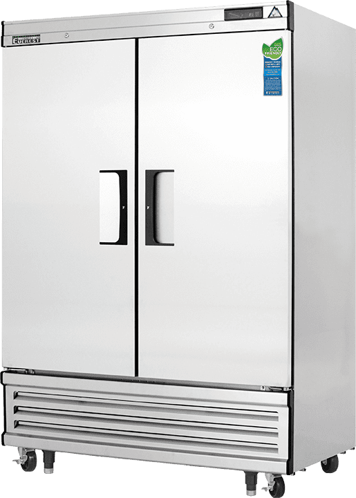 Everest Refrigeration EBF2 Reach-in Freezer 2 Solid Doors, 115v, NSF - 50 cu. ft.