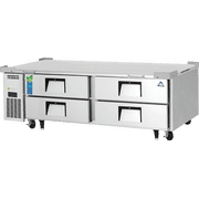 Everest Refrigeration ECB72D4 72 Chef Base 4 Drawers 1084 lbs Weight Capacity, 115v, NSF