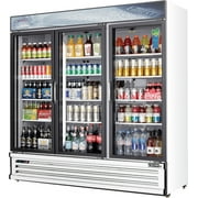 Everest Refrigeration EMSGR69 Reach-In Merchandising Refrigerator 3 Glass Doors, 115v, NSF - 71 cu. ft.