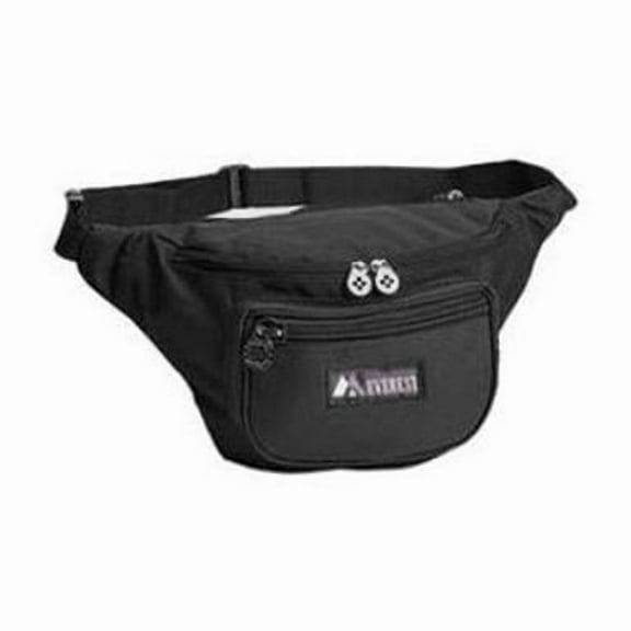 Everest Signature Fanny Pack - Black - 13.5in. Wide