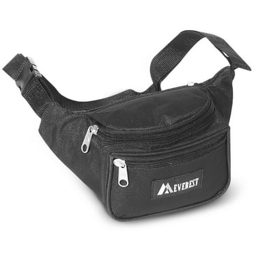 Everest Signature Waist Pack, Black, 3-Piece