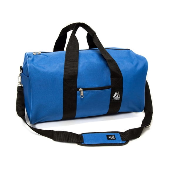 Everest Unisex 18-Inch Basic Gear Duffel Bag with Adjustable Strap, Royal Blue