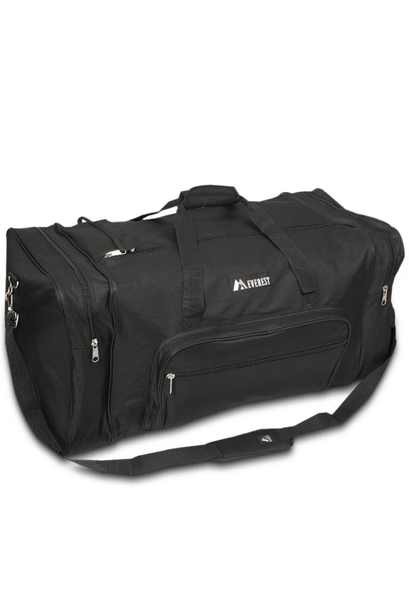 Unisex 20 in Classic Gear Duffel Bag, Black