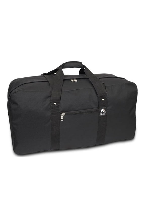 Unisex 30-Inch Cargo Duffel Bag Black