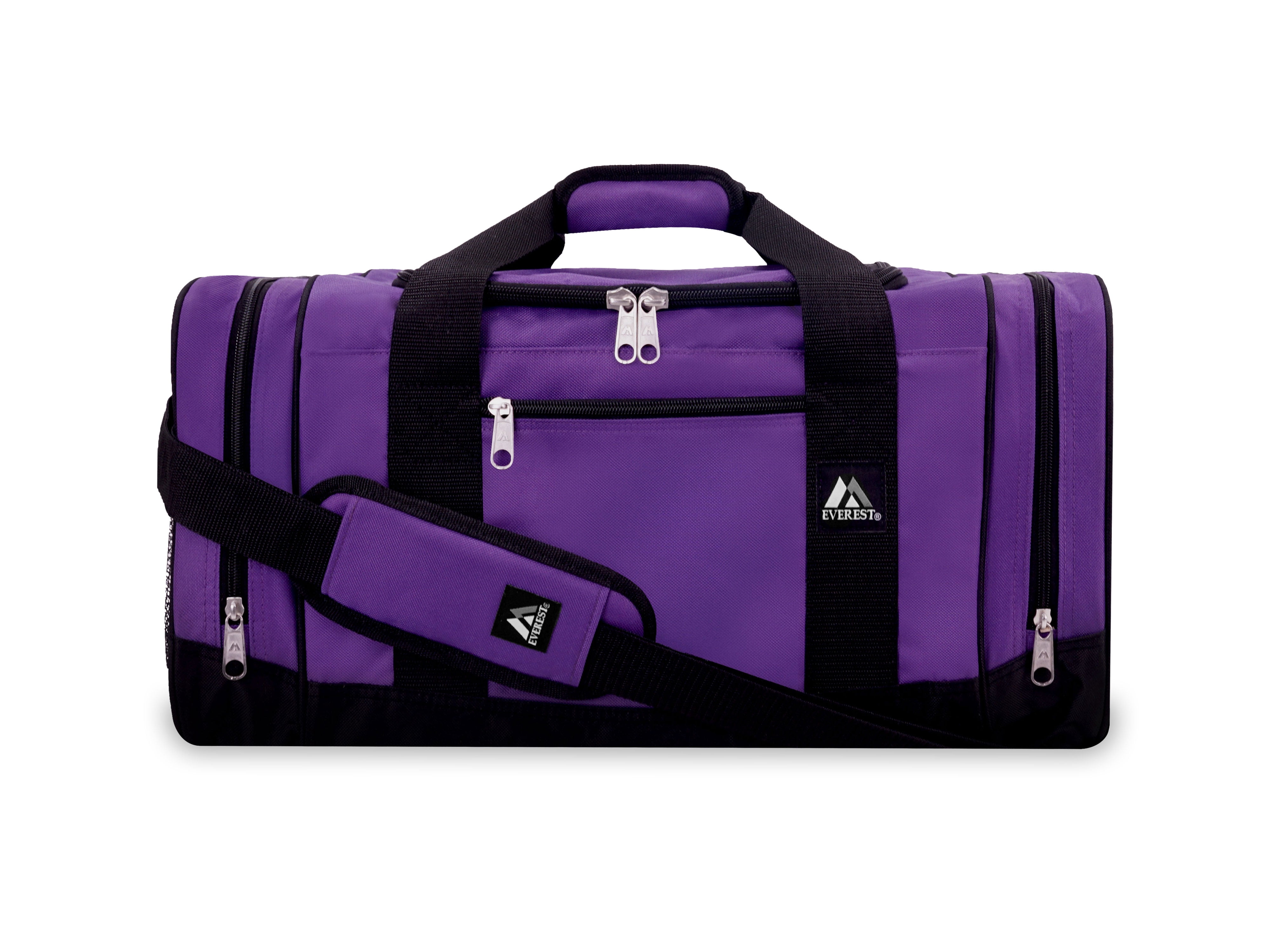 Everest Unisex 30 in Sporty Gear Duffel Bag, Dark Purple - Walmart.com