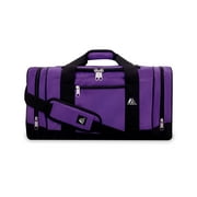 Everest Unisex 30 in Sporty Gear Duffel Bag, Dark Purple