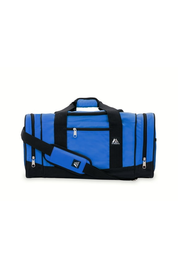 Unisex 30 in Sporty Gear Duffel Bag, Royal Blue