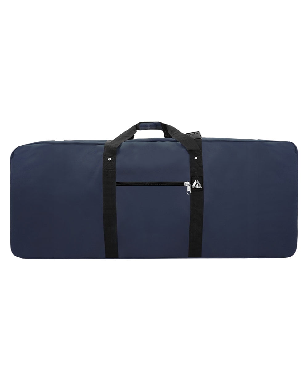Everest Unisex 40" Foldable Travel Duffel Bag, Navy