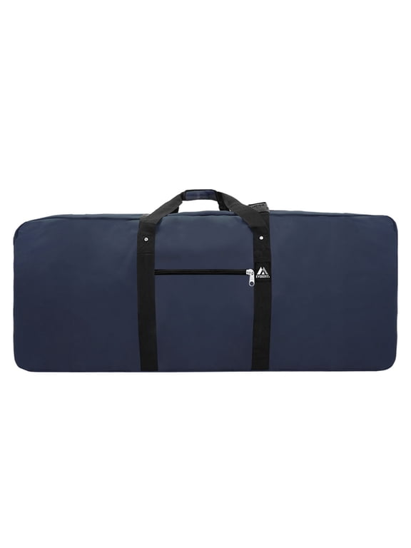 Unisex 40" Foldable Travel Duffel Bag, Navy