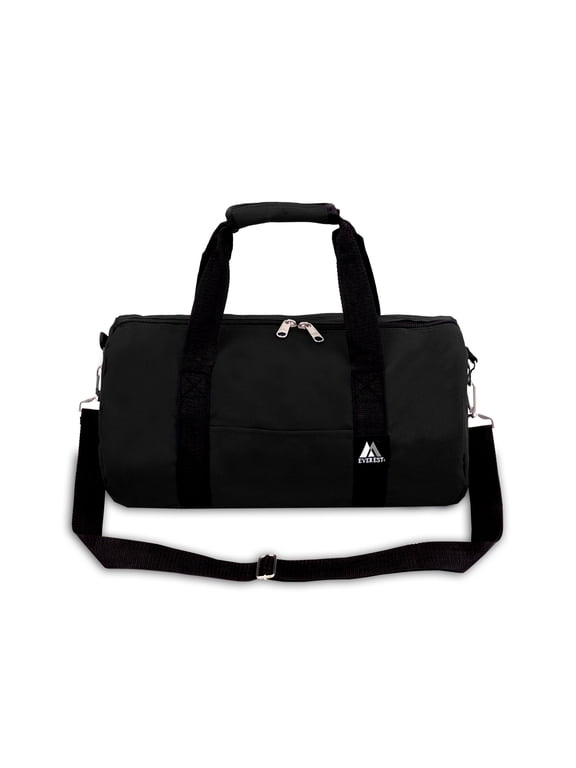 Unisex 40-Inch Round Duffel Bag Black