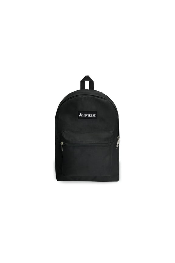 Unisex Basic 15" Backpack, Black