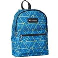 thumbnail image 1 of Everest Unisex Basic 15" Backpack, Blue Pattern, 1 of 2