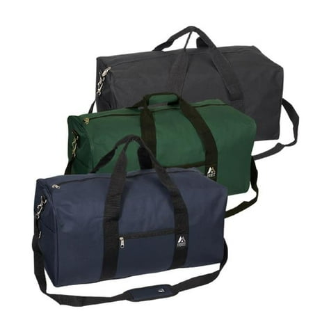 Everest Unisex Basic Gear Duffle Bag, Medium Navy