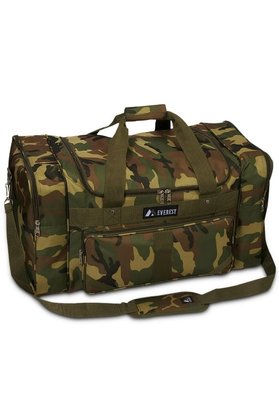 Unisex Camo Duffel Bag Camouflage