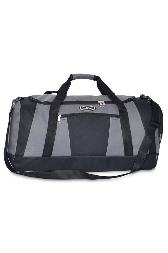 Unisex Casual Duffel with Wet Pocket Large Gray