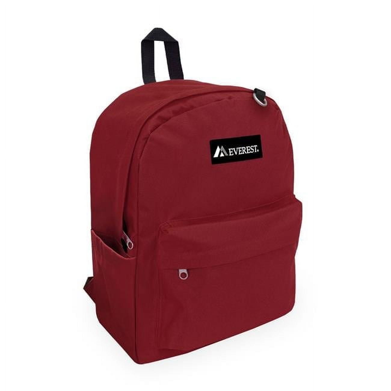 burgundy laptop backpack Statebags Reed Polycanvas Whether as a feature Everest Unisex Classic Laptop Backpack