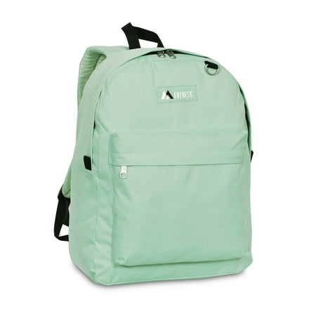 Everest Unisex Classic School 16" Backpack, Jade